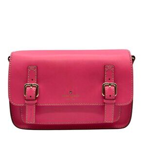Kate Spade Hot Pink Leather Essex Scout Crossbody Bag